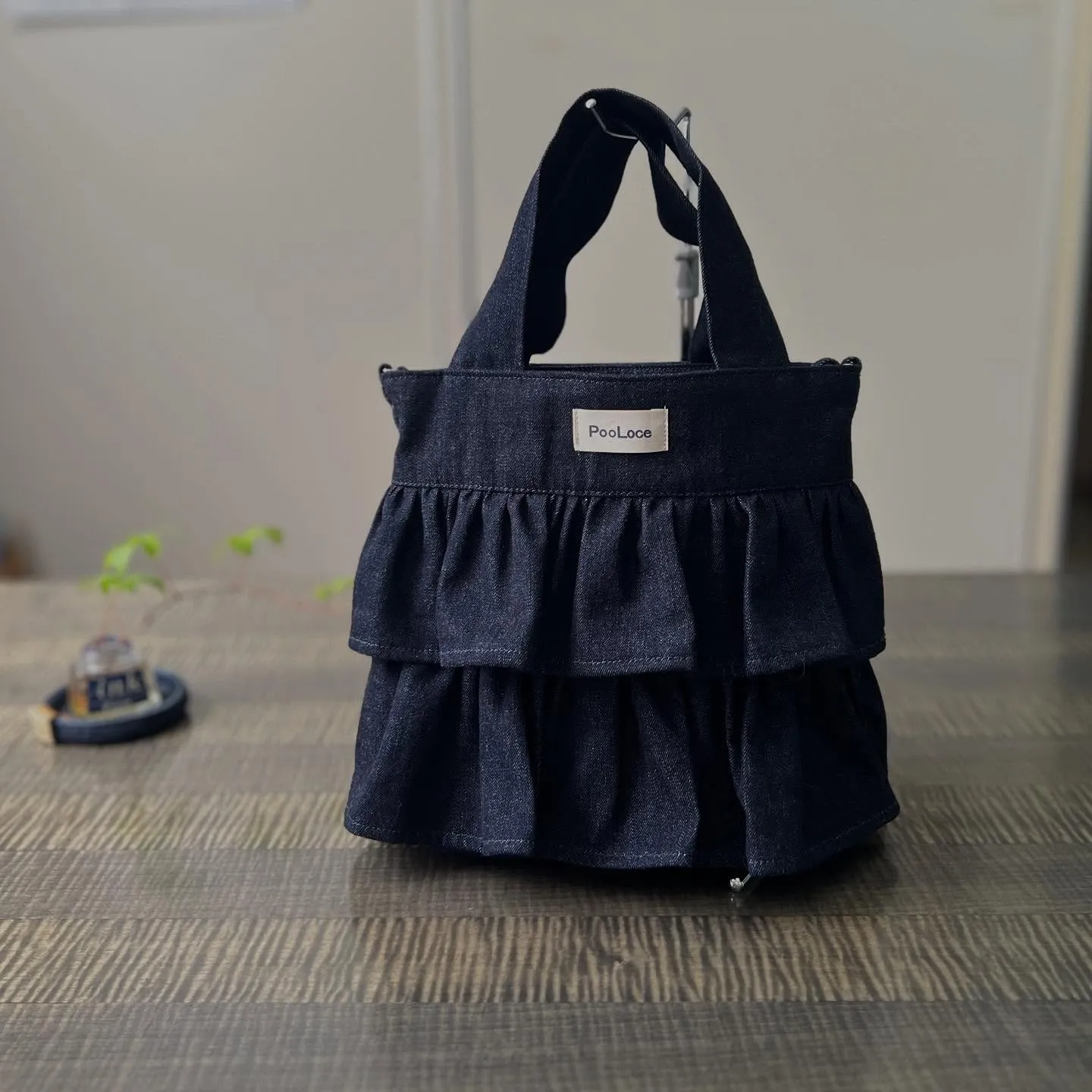 2つのデニムバッグ